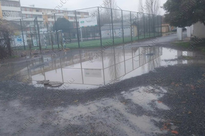 Lənkəran küçələri yağışdan sonra