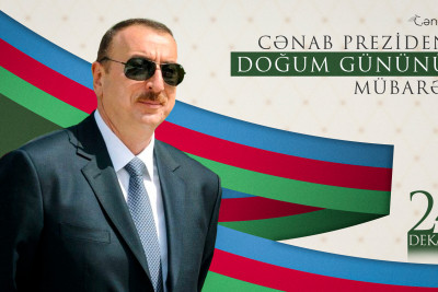 Bu gün Prezident İlham Əliyevin doğum günüdür