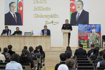 Cəlilabadda məktəblilər üçün növbəti maarifləndirici tədbir baş tutub