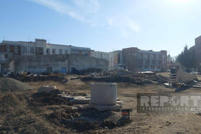 Lənkəran Peşə liseyinin tikintisi zamanı bədbəxt hadisə baş verib