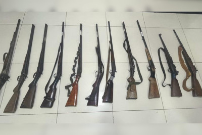 Cəlilabadda 11 nəfər qanunsuz ov silahlarını könüllü təhvil verib
