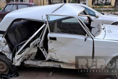 Cəlilabadda qəza: 3 nəfər yaralanıb