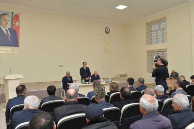 Lənkəranda Taleh Qaraşovun sakinlərlə görüşü keçirilib