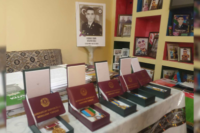 Şəhidimizin anası bu il Lənkəran Dövlət Universitetinə qəbul olub