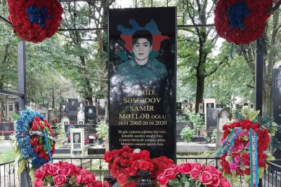 Bu gün astaralı şəhid Samir Səmədovun xatirəsi yad edilib