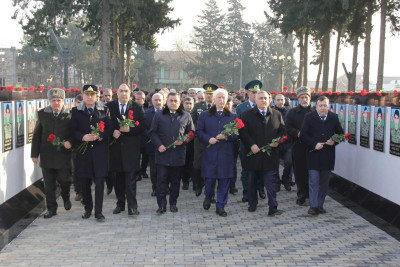 Cəlilabadda 20 Yanvar – Ümumxalq Hüzn Günü qeyd olunub