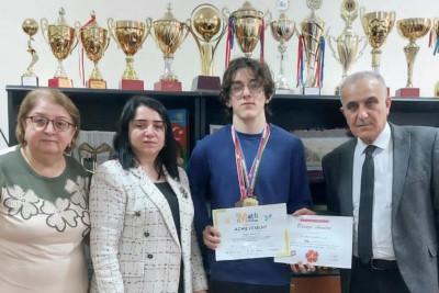Lənkəranlı şagird Beynəlxalq Riyaziyyat yarışmasında qızıl medala layiq görülüb