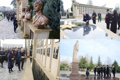 Masallıda 20 Yanvar şəhidlərinin xatirəsi yad edilib