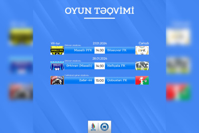 Region Liqasında Cənub zonasının 7-ci turunun cədvəli