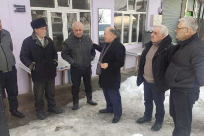 Lənkəran rayonunun Ürgə kəndində seçicilərlə görüş keçirilib