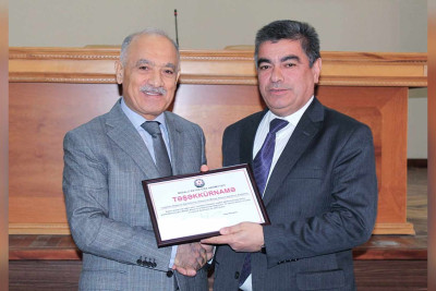 Lənkəran RGİİ-nin Masallı Xidmət Sahəsinin kollektivinə Təşəkkürnamə təqdim olunub