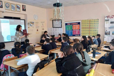 Lənkəranda məktəblilər üçün ətraf mühit ilə bağlı görüş təşkil edilib