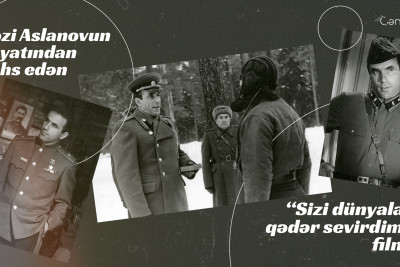 Həzi Aslanovun həyatından bəhs edən “Sizi dünyalar qədər sevirdim” filmi
