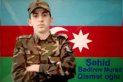 Bu gün Vətən müharibəsi şəhidi Murad Bədirovun mövlud günüdür