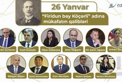 Cəlilabaddan olan müəllimə “Firidun bəy Köçərli” adına mükafata sahib olub