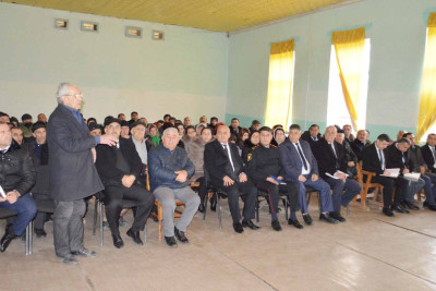 Qəzənfər Ağayev Bala Şahağac kənd sakinləri ilə görüşüb