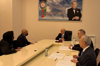 Kəmaləddin Heydərov Masallıda vətəndaşları qəbul edib