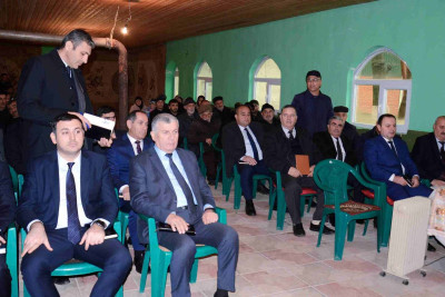 Araz Əhmədov Sığdaş kənd sakinləri ilə görüşüb