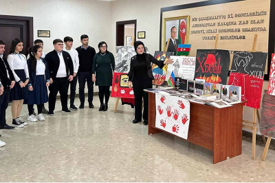 Astarada Xocalı soyqırımına həsr olunmuş tədbir keçirilib