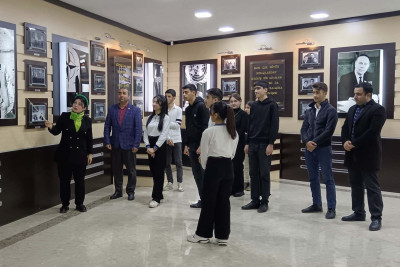 Astarada məktəblilər Heydər Əliyev Mərkəzində ekskursiyada olublar