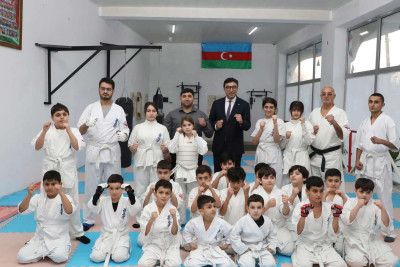 Fərid Qayıbov “Lənkəran” İdman Klubunu ziyarət edib