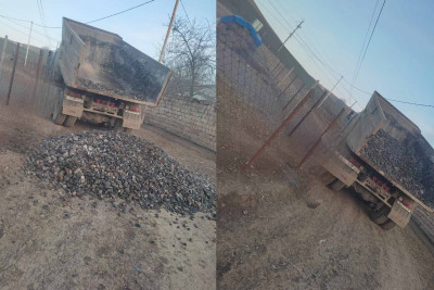 Cəlilabadın yollarında təmir işləri aparılıb