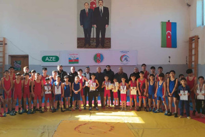 Cəlilabadda yunan-Roma güləşi üzrə turnir keçirilib