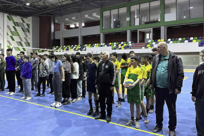 Lənkəranda Voleybol Federasiyası tərəfindən voleybolçular ziyarət edilib