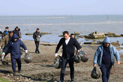 Lənkəranda "İdman və ekologiya" adlı təmizlik aksiyası keçirilib