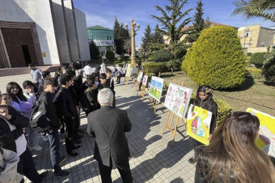 Cəlilabadda narkomaniya mövzusunda sərgi baş tutub