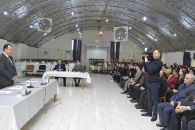 Taleh Qaraşov Boladi kənd sakinləri ilə görüşüb