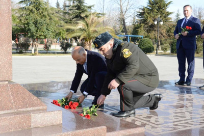 Masallıda gülqoyma mərasimi keçirilib