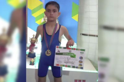 Masallıdan olan güləşçi respublika birinciliyinə vəsiqə qazanıb