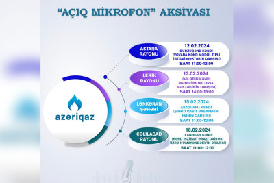 Cənub bölgəsində “Açıq mikrofon” aksiyası keçiriləcək