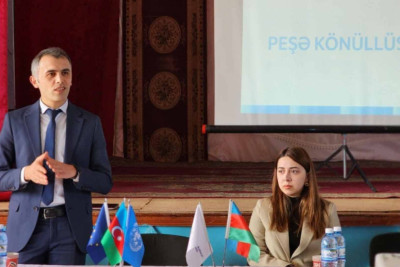 Lənkəran Peşə Liseyində “Peşə könüllüsü” proqramı çərçivəsində görüş keçirilib