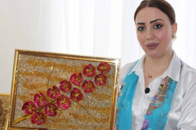 Lənkəranda yaşayan və dekorativ-tətbiqi sənətlə məşğul olan Aysel Hüseynovanı tanıyaq