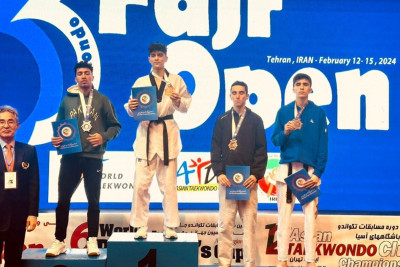 Masallı taekvondoçusu “Fəcr Open” turnirində ilk medalını qazanıb