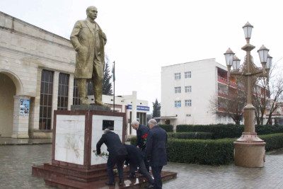 Cəlilabadda Cəlil Məmmədquluzadənin 155 illik yubileyinə həsr olunmuş tədbir keçirilib