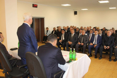 Rafiq Cəlilov Kazımabad kənd sakinləri ilə görüş keçirib