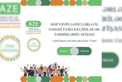 Lənkəran-Astara regionu üzrə tədbirlərin afişası