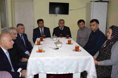 Masallıda Xocalıdan olan ailə ilə görüş keçirilib