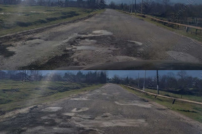 Astaranın Sərək kəndində yol örtüyü bərpa edilib