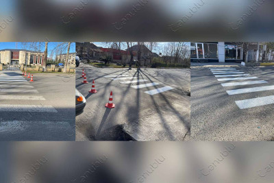 Lənkəranın mərkəzi küçəsində piyada zolaqları yenidən boyanır