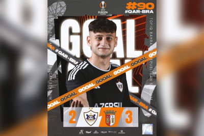 Nəriman Axundzadə UEFA Avropa Liqasının pley-off mərhələsində qələbə qolunu vurub