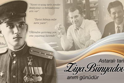 Bu gün astaralı tarixçi Ziya Bünyadovun anım günüdür