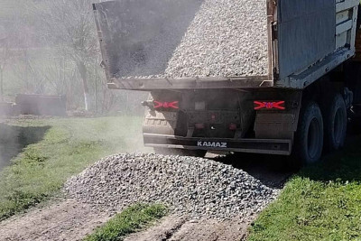 Çəmənli kəndində kənddaxili yollar bərpa olunub