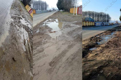 Lənkəranın Cil kəndində yollar qazılandan sonra bərpa olunmur