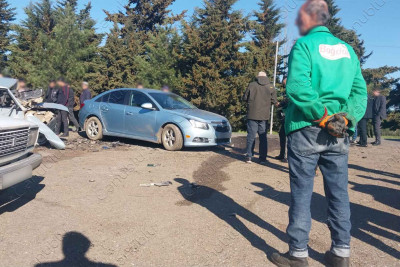 Lənkəranda dəhşətli qəza: ata və oğlu yerindəcə keçiniblər