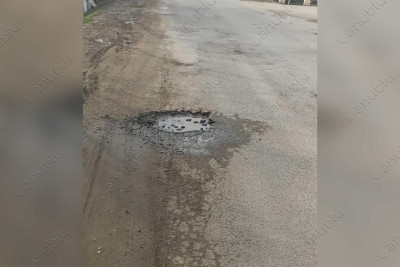 Göytəpə şəhərinin yolları sakinlər üçün çətinlik yaradır