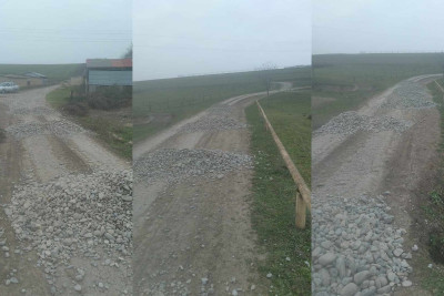 Cəlilabadın Ətcələr kəndi yollarında təmir işləri aparılıb